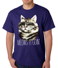 Meow's It Going Funny Cat Mens T-shirt