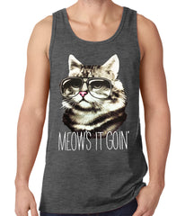 Meow's It Going Funny Cat Tank Top