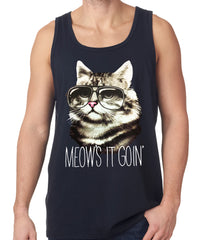 Meow's It Going Funny Cat Tank Top