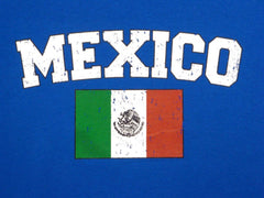 Mexico Vintage Flag International Mens T-Shirt