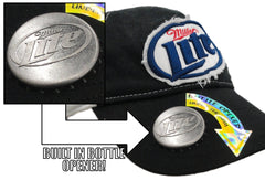 Miller Lite Bottle Opener Hat