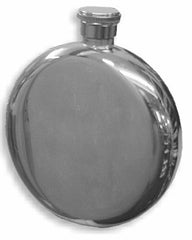 Mini 5oz. Round Steel Hip Flask