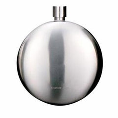 Mini 5oz. Round Steel Hip Flask