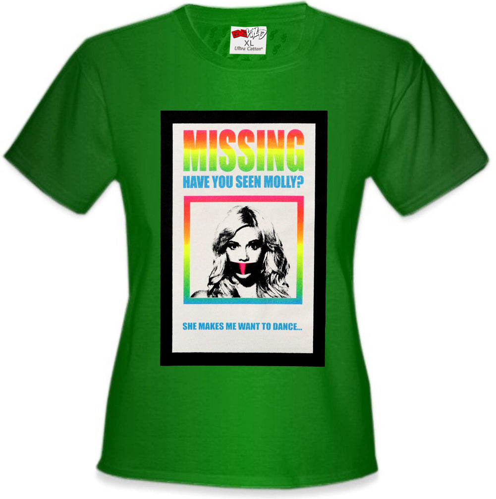 MISSING - Have You Seen Molly? Girl's T-Shirt