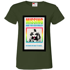 MISSING - Have You Seen Molly? Girl's T-Shirt