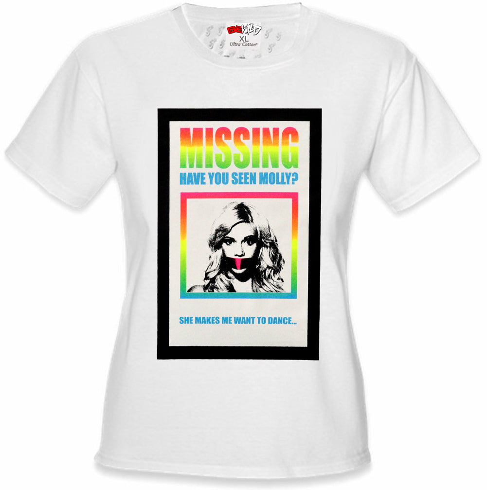 MISSING - Have You Seen Molly? Girl's T-Shirt