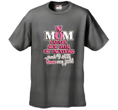 Mom: No Salary, Sick Days, or Vacation Men's T-Shirt