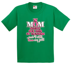 Mom: No Salary, Sick Days, or Vacation Men's T-Shirt