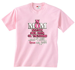 Mom: No Salary, Sick Days, or Vacation Men's T-Shirt