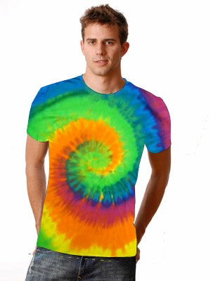 Hand dyed reverse tie-dye T-shirt – The Wyld Willow