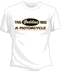 Motorcycle Goddess Girls T-Shirt