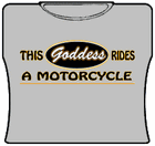 Motorcycle Goddess Girls T-Shirt