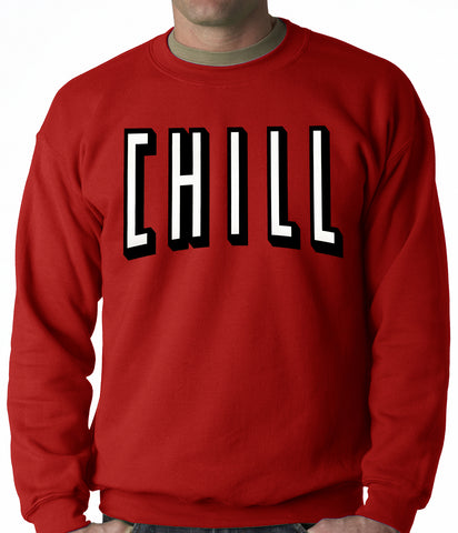 Movie & Chill Funny Hook-up Adult Crewneck