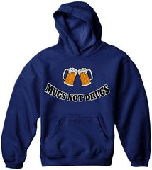 Mugs Not Drugs Mens Hoodie