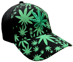 Multi Pot Leaf Baseball Hat