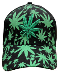 Multi Pot Leaf Baseball Hat