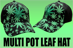 Multi Pot Leaf Baseball Hat