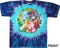 Mushroom Garden Tie Dye T-Shirt