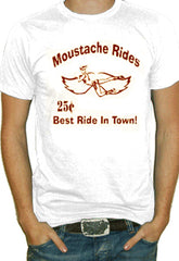 Mustache Rides Best Rides In Town T-Shirt