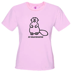 My Beaver Bites Girls T-Shirt