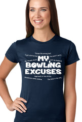My Bowling Excuses Girls T-shirt