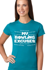 My Bowling Excuses Girls T-shirt