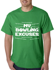 My Bowling Excuses Mens T-shirt