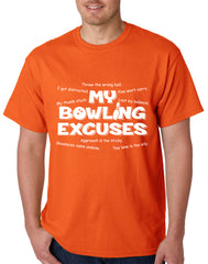 My Bowling Excuses Mens T-shirt