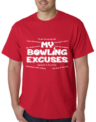 My Bowling Excuses Mens T-shirt