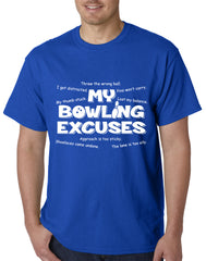 My Bowling Excuses Mens T-shirt