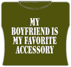 My Favorite Accessory Girls T-Shirt