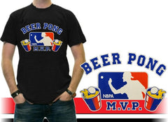 Beer Pong Tees - NBPA National Beer Pong Association MVP T-Shirt