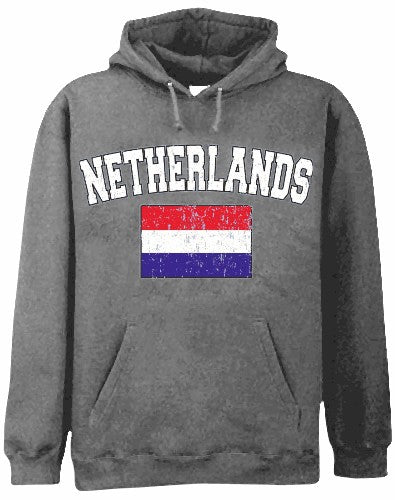 Netherlands Vintage Flag International Hoodie
