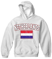 Netherlands Vintage Flag International Hoodie