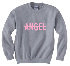 "No Angel" Watermelon Crewneck Sweatshirt