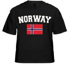 Norway Vintage Flag International Mens T-Shirt