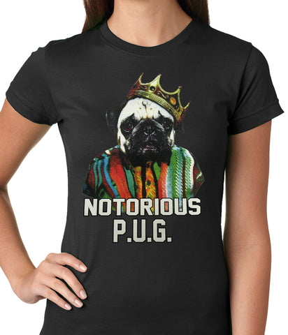 Notorious Pug Life Ladies T-shirt