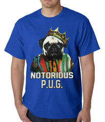 Notorius Pug Life Mens T-shirt
