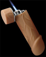 Novelty Real Look & Feel *VIBRATING* Penis Dick Torch Lighter