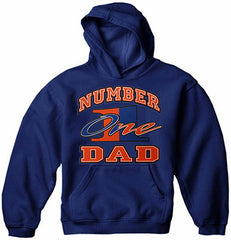 Number One Dad Adult Hoodie