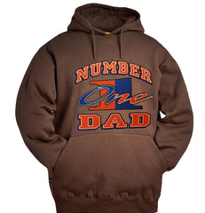 Number One Dad Adult Hoodie