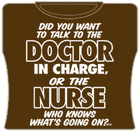 Nurse Knows Whats Going On Girls T-Shirt