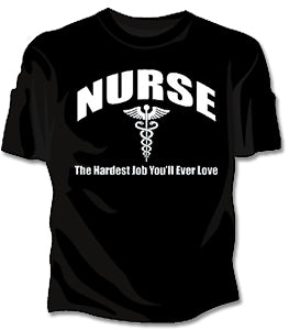 Nurse The Hardest Job Girls T-Shirt