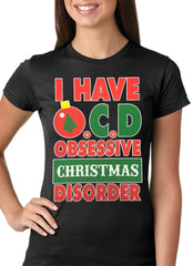 OCD--Obsessive Christmas Disorder Girls T-shirt