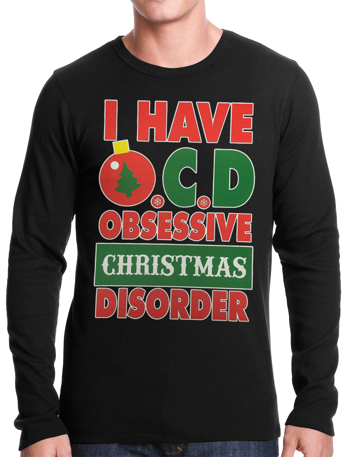 OCD - Obsessive Christmas Disorder Thermal Shirt