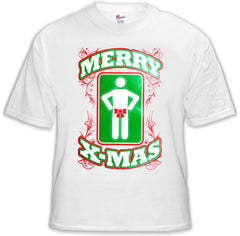 Offensive Christmas T-Shirts - Merry X-Mas T-Shirt