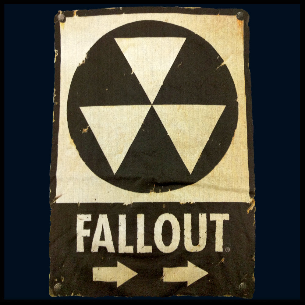 Official Fallout Nuclear Sign Mens T-shirt