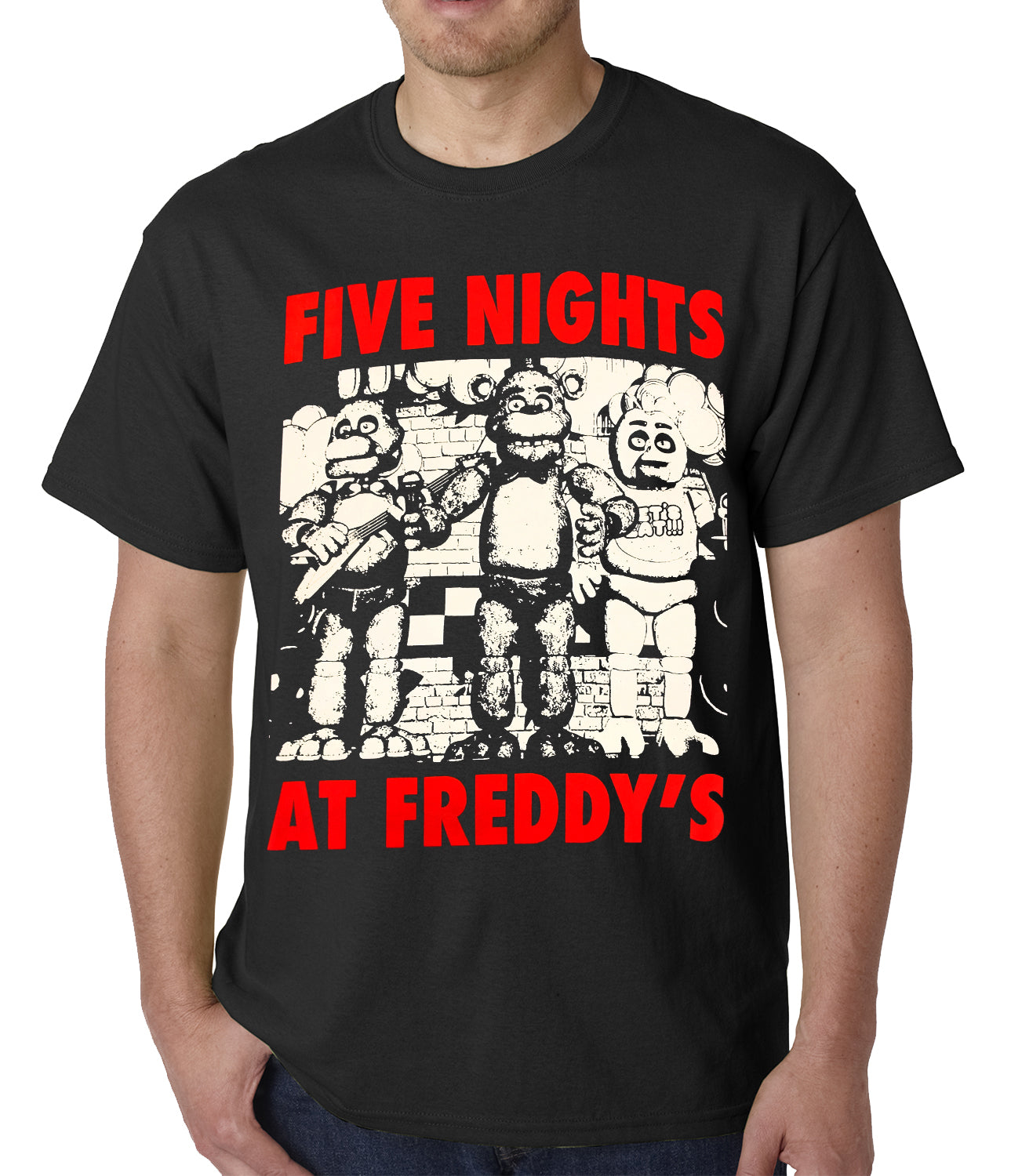 Official Five Nights At Freddy's Mens T-shirt