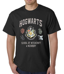 Official Hogwarts School of Witchcraft & Wizardry Mens T-shirt