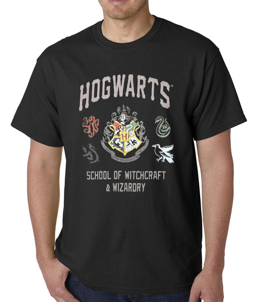 Official Hogwarts School of Witchcraft & Wizardry Mens T-shirt –